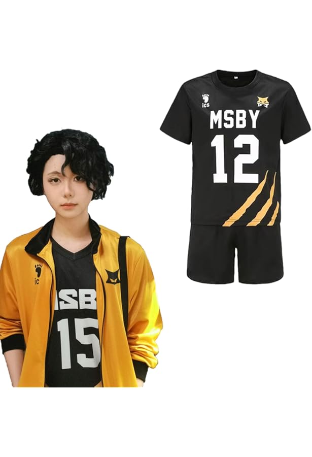 Amazon.co.jp: [fun costumes] ハイキュー!! MSBYブラックジャッカル